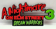 A Nightmare on Elm Street 3 v2 DREAM WARRIORS Movie Plaque