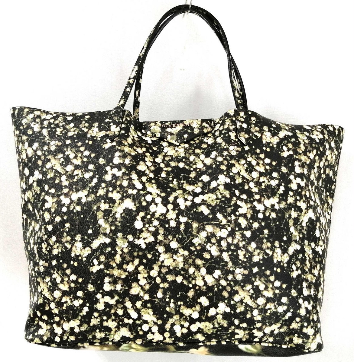 GIVENCHY(ジバンシィ)/関税送料込み Antigona Shoulder/Tote Givenchy Antigona Flower Tote Shoulder Bag Purse Black x