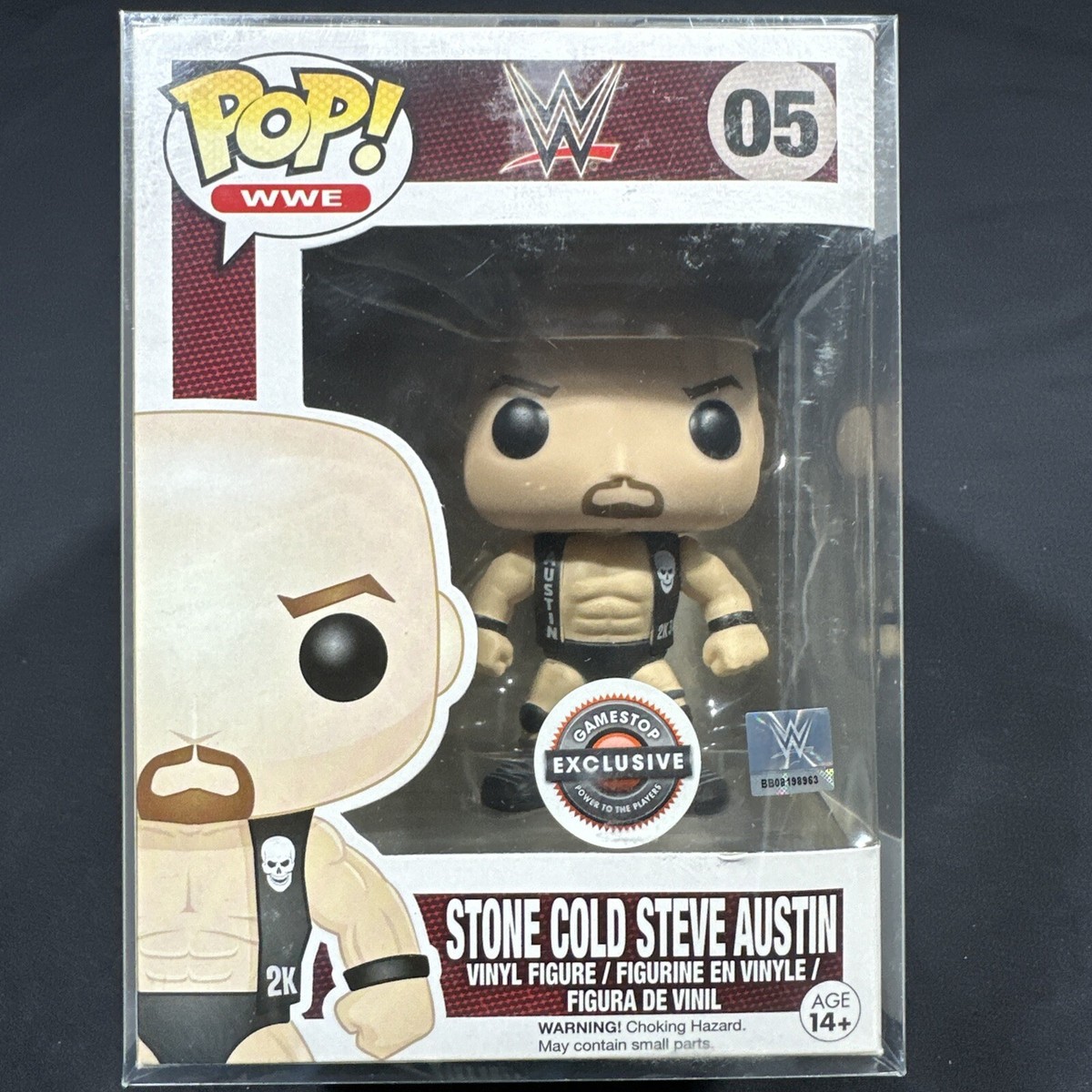 スポーツ選手 FUNKO POP WWE 05 STONE COLD STEVE AUSTIN Funko Pop! Stone Cold Steve Austin 05 Figure WWE GameStop