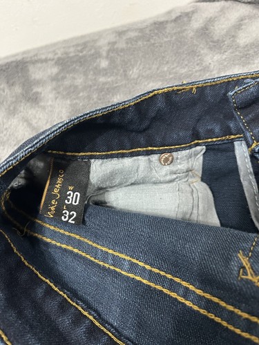 Jeans Nudie Jeans Co Slim Jim blu lavaggio scuro taglia W30 L32 - Foto 15 di 15