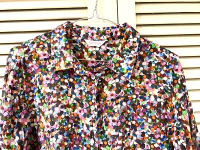 Lovely GORMAN  Razzle Dazzle  Cotton Shirt top * size 10