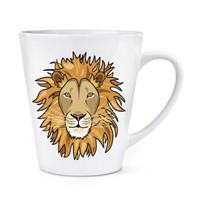 LöWe Gesicht 341Ml Latte Becher Tasse - Lustig Tiere