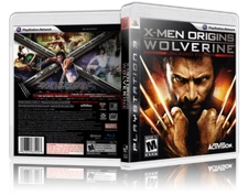 X-Men Origins: Wolverine - Replacement PS3 Cover and Case. NO GAME!!