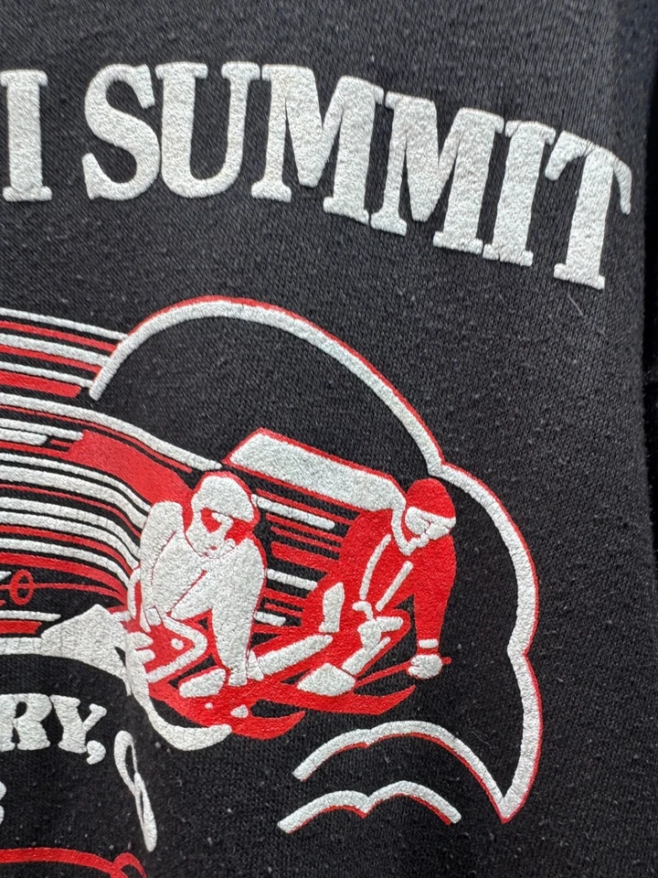 Vintage 80s Majestic NBS MINI SUMMIT SKY PURGATORY ,CO 1988 Rare Sweater Size XL - Image 4 of 4