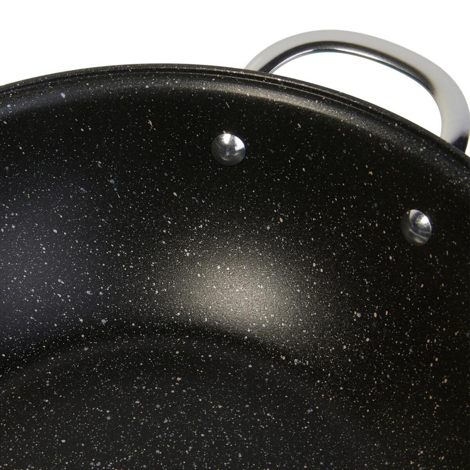 Curtis Stone Dura-Pan+ 11" Wok with Lid | eBay