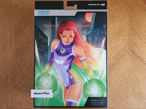 McFarlane Starfire Platinum Chase Blackfire DC Rebirth #11 Edición Coleccionista Nuevo - Imagen 3 de 4