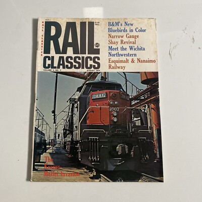 1974 Aug Rail Classics Magazine Shay Revival (MH398)