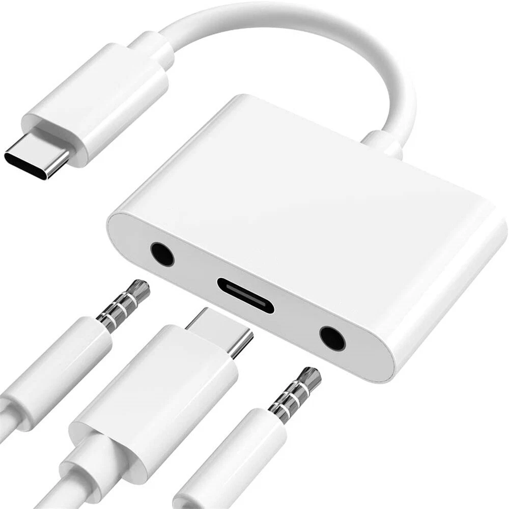 3in1 microphone headphone jack adapter changer for iPad Pro Pixel