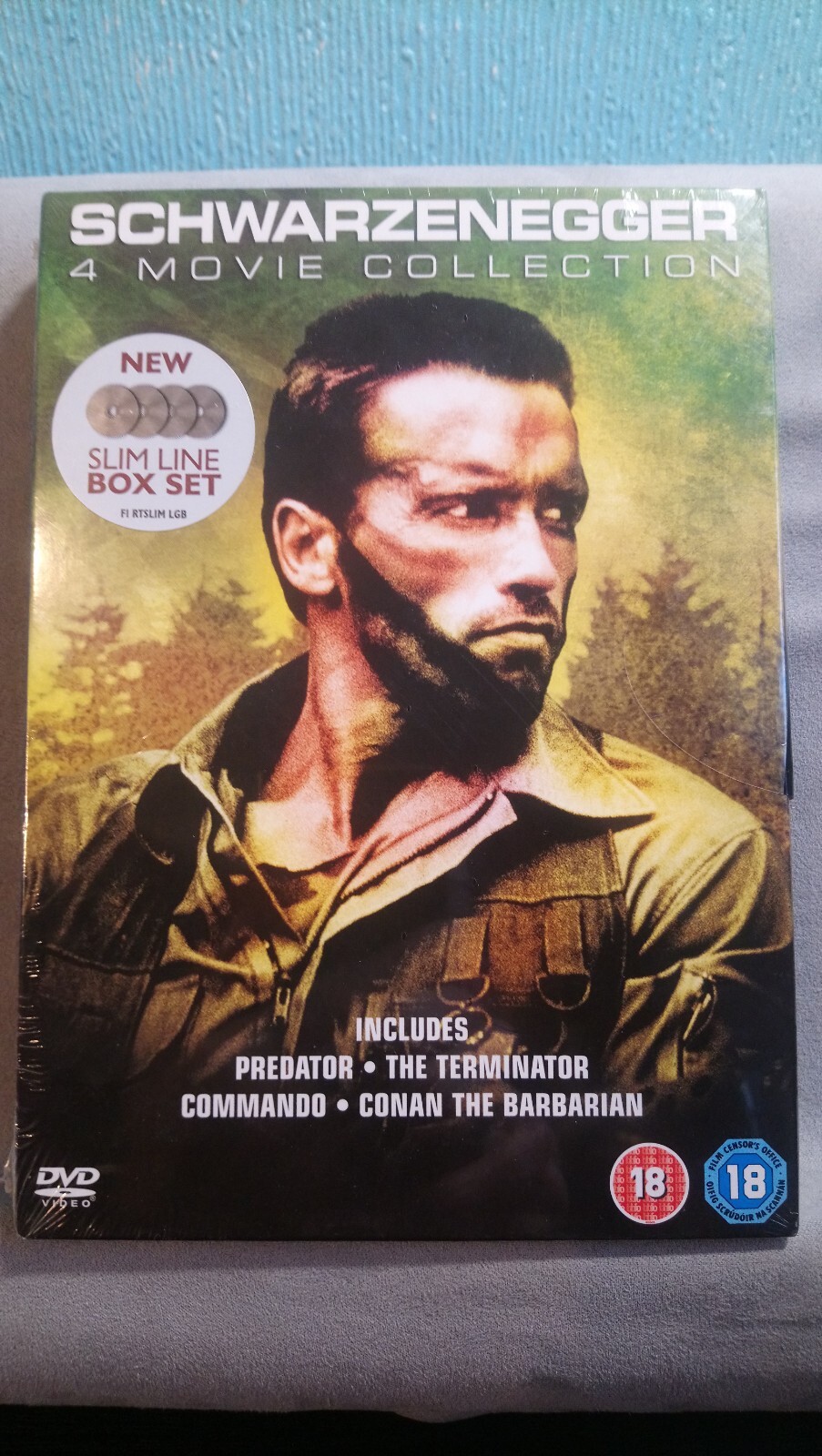 Arnold Schwarzenegger 4 Movie Collection: Predator, Terminator, Commando, Conan