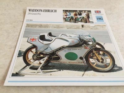 CARTE FICHE MOTO collection ATLAS DOT 250 DEMON SCRAMBLER EUR 2,50