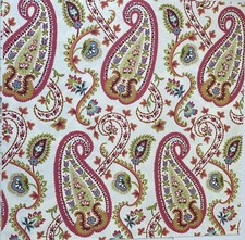 RARE BRAND NEW Anna Griffin Pink Paisley 12x12 Paper AG1362 2009 Retired