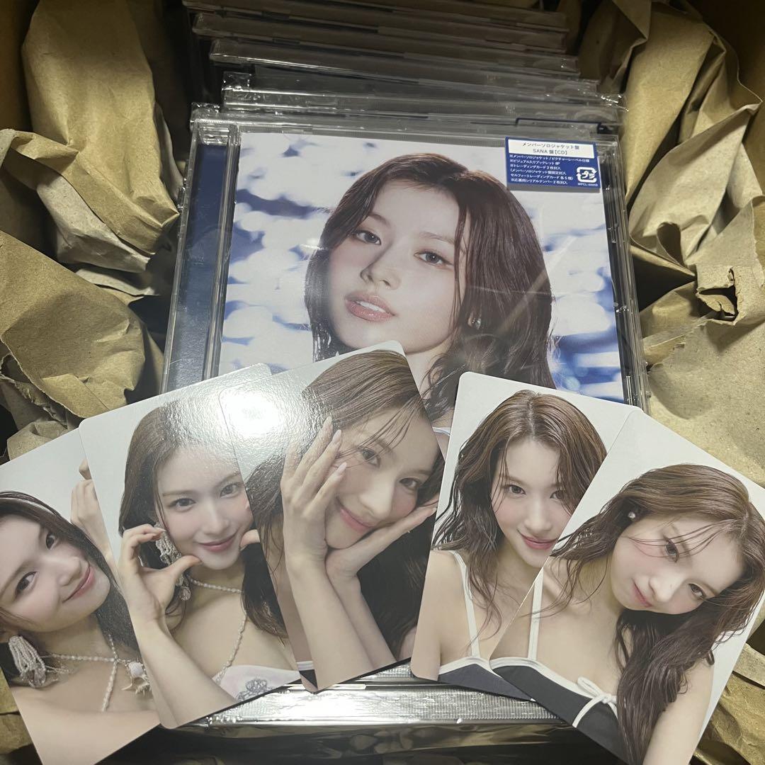 TWICE SANA JAPAN 5th ALBUM DIVE Solo ver. CD+ 5 Photo Card TWICE SANA JAPAN 5th ALBUM DIVE Solo ver. CD+ 5 Photo Card