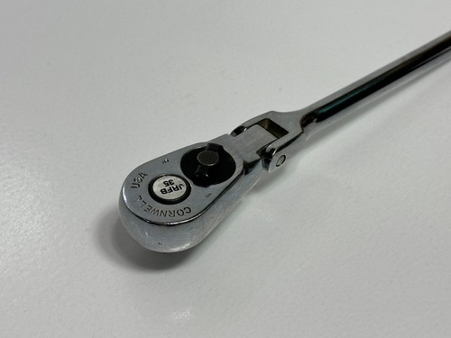 Cornwell Tools EE. UU. JRFB35 Cabezal Flexible Desplazado Cromo Mango 3/8" Trinquete de Accionamiento - Imagen 6 de 10