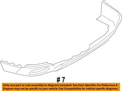 Rear Bumper Valance 51127303441 Fits 14-17 BMW X5 91212 for sale 