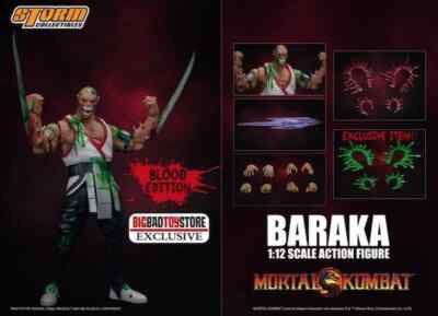 モータルコンバット ストーム コレクタブルズ バラカ 1/12 Storm Toys 1/12 Mortal Kombat BARAKA Blood Edition Action Figure