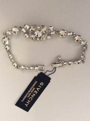 GIVENCHY モノクラム トレフ ティテル トレス BW21VG4ZD6 682 Givenchy Silver tone Flex Bracelet $68 GB21 | eBay