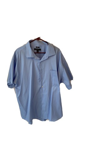 Slim Fit Blue Shirt Cotton Non Iron | eBay