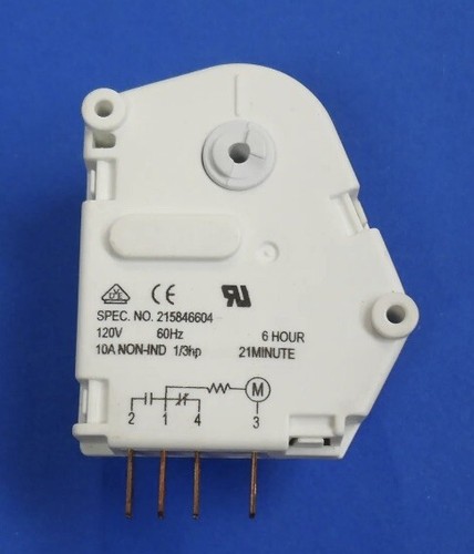 Frigidaire 215846604 Refrigerator Defrost Timer NEW OEM - Picture 2 of 2