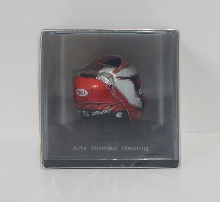 SPARK 1/8 MODELLINO CASCO AUTO F1 ALFA ROMEO FERRARI RAIKKONEN 2019 MODELLISMO - Immagine 2 di 4