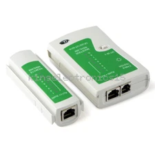 NEW RJ45 RJ11 Cat5e Cat6 Network Lan Cable Tester Test Tool for RJ45 / RJ11