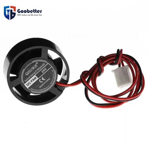 2510 Round 25mmx10mm Mini Cooling Fan 3.7V/5V/9V/12V/24V for Compact Devices - Picture 5 of 6