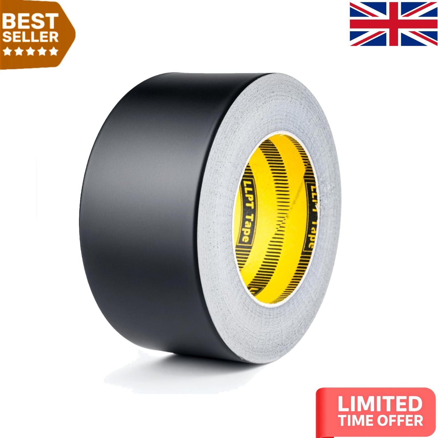 Versatile 50MM Heavy Duty Aluminum Foil Tape | Ideal for Industrial Applications