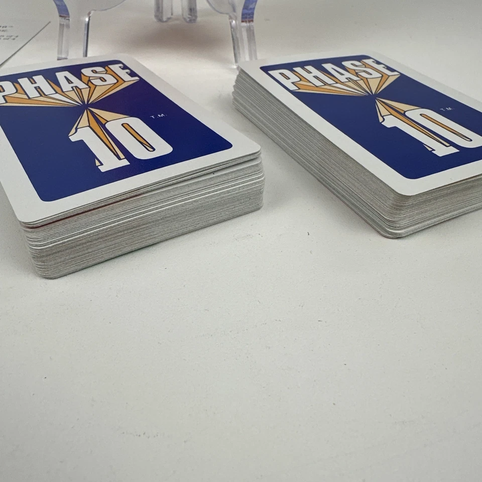 1986 Phase 10 Card Game W/ Instructions Fundex Complete vtg Excellent Condition - Image 2 of 3