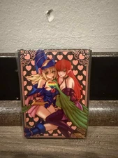Yugioh Mana Moon Amanda Lapalme New Sleeves Harpie Lady x Dark Magician Girl