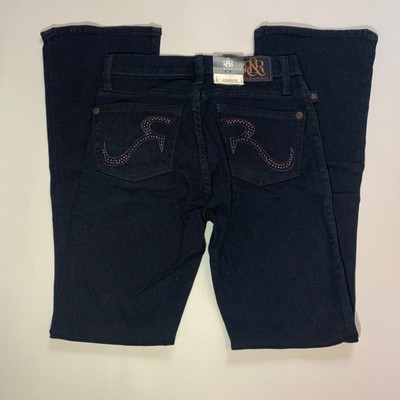 Dark Blue Rock & Republic Womens Jeans Kasandra Brand New 2S Low Rise Bootcut