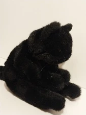 Folkmanis Black Cat Kitten Hand Puppet Folktails