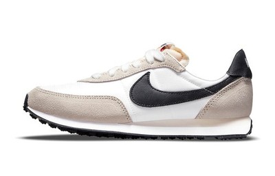 Nike Waffle Trainer 2 Summit White Black GS Kids DC6477-100 New Authentic