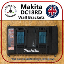 Makita DC18RD 18v Battery Charger Wall Mounting Brackets (Super Easy Fit!)