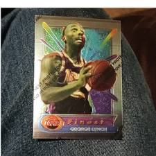 Topps Finest George Lynch Los Angeles Lakers 1993-94 #156 Base Set
