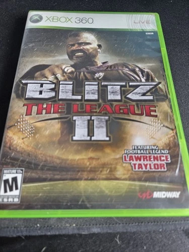 New ListingBlitz: The League II (Xbox 360, 2008) Midway Sports Game, Multiplayer, Manual