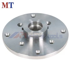 Wood Lathe Face Plate For 1-1/4" x RH 8tpi Threaded With Set Screws New 6 Inch