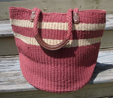 GAP MARKET BAG Large Tote Beach Paper Weave Boho Hobo Hippi Beach Shopper Summer