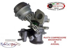 TURBO TURBINA TURBOCOMPRESSORE MAGGIORATO PUNTO-PANDA-500 1.3 MjT 75 CV