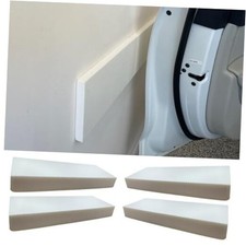 4PCS Garage Wall Protector Car Door Protectors - Anti-Collision Foam White