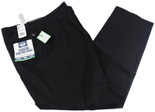 Dockers Men Signature Khaki Pants New 36X34 40X29 32X32 Black Pleated ClassicFit