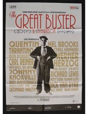 manifesto THE GREAT BUSTER KEATON Peter Bogdanovich Quentin Tarantino A163