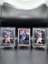 2024 Masyn Winn Lot [3] Topps Base & 2 Bowman Chrome Refractor & Mojo 🔥