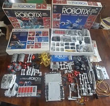 Robotix Many Parts Including Boxes for R-2000 R-1500 UNTESTED
