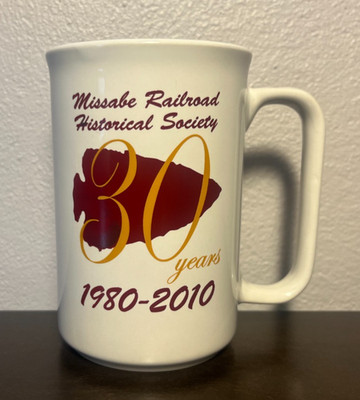 DM&IR Duluth Missabe &Iron Range Society 30 Years Anniversary Coffee Mug/Cup NEW