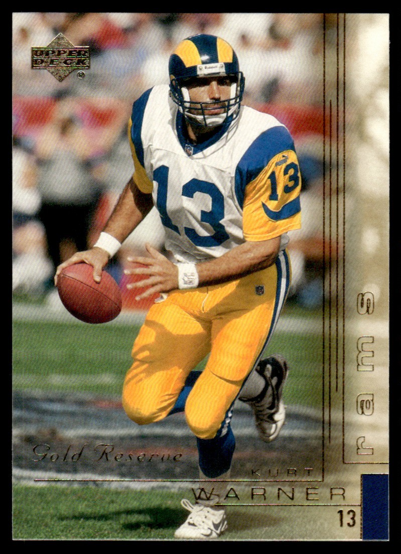 2000 Upper Deck Gold Reserve Kurt Warner St. Louis Rams #135