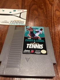 Top Players Tennis (Nintendo Entertainment System, 1990) NES Cartridge Manual