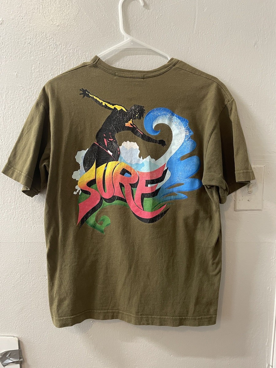 Junya WATANABE MAN COMME des GARCONS Surf PRINT T Shirt MENS S