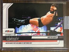 2025 Panini Instant MLW #17 Austin Aries Fury Road 2025
