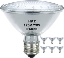 Par30 Short Neck 6 Pack High Output Par30s Halogen 75w 120v Par30 Dimmable War