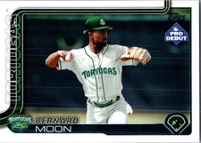 2025 Topps Pro Debut PD-124 Bernard Moon, Daytona Tortugas