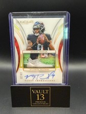 2025 Panini Immaculate Cleat Impressions Michael Penix Jr. Auto /25